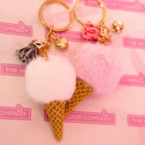 Ice Cream key Ring